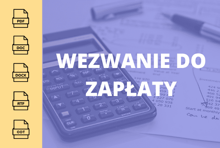 Wezwanie do zapłaty