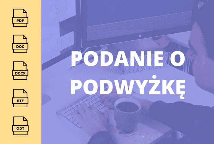 Podanie o podwyżkę